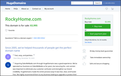 株式会社　ロッキー住宅のWebサイトイメージ