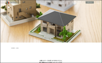 株式会社　ライブエステートのWebサイトイメージ