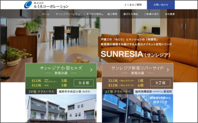 株式会社　ルミネコーポレーションのWebサイトイメージ