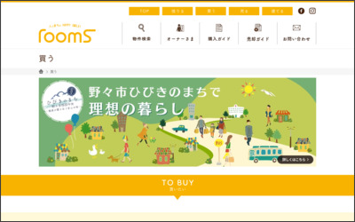 株式会社絹川商事　rooms金沢工大前支店のWebサイトイメージ