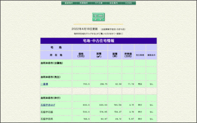 鈴木不動産株式会社のWebサイトイメージ