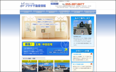 有限会社 プラザ開発のWebサイトイメージ