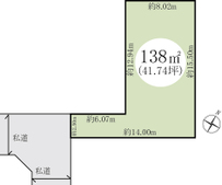 野田市木間ケ瀬　土地