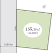 【区画図-建築条件なし】50坪のゆとりある土地。現在、更地になっております！お好きなハウスメーカーで建築できます！当社でも無料で建築プラン作成しておりますので、お気軽にお問い合わせください！