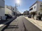 前面6ｍの街区内道路／周辺は静かな環境です。