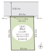 土地面積48ｍ2（14.52坪）建築条件なし。お好きなハウスメーカーで建築できます。