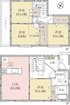 【間取】全居室4.5帖以上、4LDKのファミリープラン！居室収納の他、床下・小屋裏収納も備えています