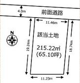 流山市おおたかの森北２丁目　土地