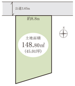 流山市東深井  土地