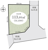 さいたま市見沼区蓮沼　建築条件付き売地