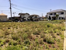 松戸市上本郷　土地区画
