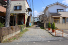 【私道】4ｍ私道に接道、住民以外の立ち入りが少なくプライバシー性の高い立地です