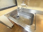 ■広めのシンクは、調理器具も洗いやすいです☆