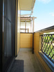 洗濯物を朝早くから干せる東向きバルコニー