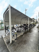 屋根付きの駐輪場