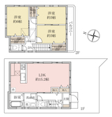 足立区六木３丁目 戸建て