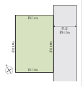 流山市中野久木　土地