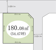 春日部市増田新田　土地