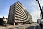 【現地外観写真】11階建、総戸数200邸のビックコミュニティマンション。最上階の11階部分で、眺望良好な住まいです。※2026年1月撮影