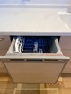【ビルトイン食器洗浄乾燥機】食器洗いのわずらわしさから開放してくれる嬉しい設備。1号棟　モデル