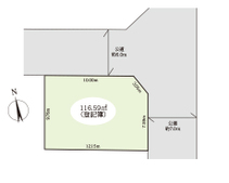 足立区一ツ家３丁目　土地