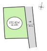 土地面積152.42ｍ2（46.10坪）建築条件なし。お好きなハウスメーカーで建築できます。