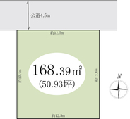 春日部市増田新田　土地
