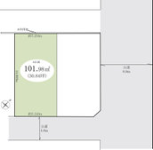 越谷市大里　土地