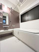 【浴室】１坪以上の浴室。浴室乾燥機、窓もあり湿気対策になります。