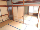 【1階和室】続き間和室、襖を開放して広い空間にできます！