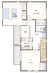 ポラスグループ【HaS　casa】建物プラン例□2F床面積： 47.72?（14.40坪）