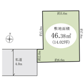 川口市青木２丁目　土地