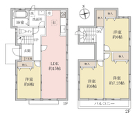 柏市花野井 戸建て