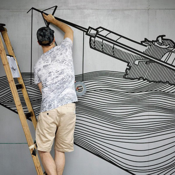 賃貸でも壁を簡単に模様替え マスキングテープで作るウォールアート マイスマ